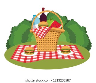 Picnic on park