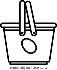  Diseño de iconos de vector de contorno pictórico
