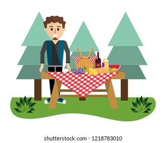 Picnic at park