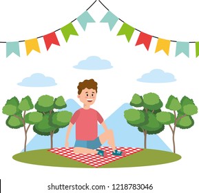 Picnic at park