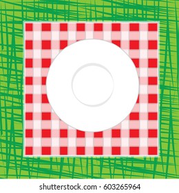 picnic plate
