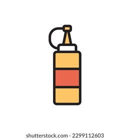 Picnic Sauce Icon Vector Illustration
