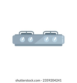 Icono de cocina picnic vector plano. Cocina de gas. Cocina aislada