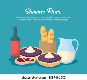 picnic summer design