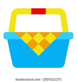 Picnic Summer holiday icon illustration