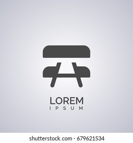 Picnic table icon