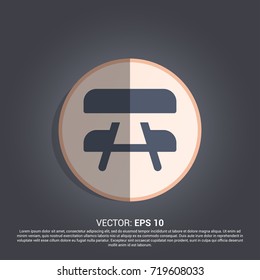 Picnic table icon