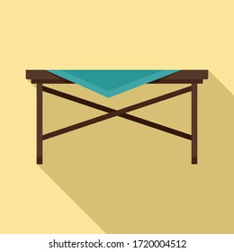 Icono de tabla de picnic. Icono de vector de tabla de picnic para diseño web