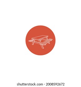 Icono de tabla gráfica diseño de ilustración vectorial, símbolo y fondo