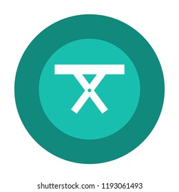 picnic table vector icon