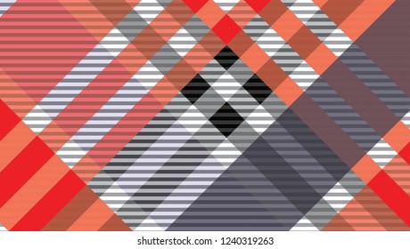 Picnic tablecloth gingham background and tartan patterns.Vector illustration.EPS-10.
