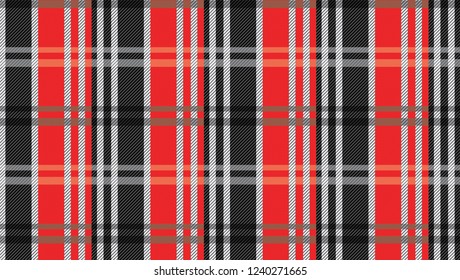 Picnic tablecloth gingham and tartan patterns.Vector illustration.EPS-10.