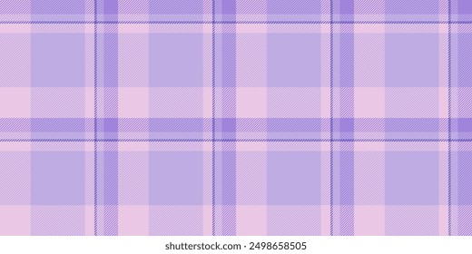 Picnic tartan pattern seamless, greeting card plaid background textile. Relax fabric texture check vector in light and indigo colors palette.