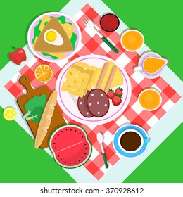 Picnic (top view)