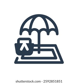 Picnic Vector Icon for Springtime
