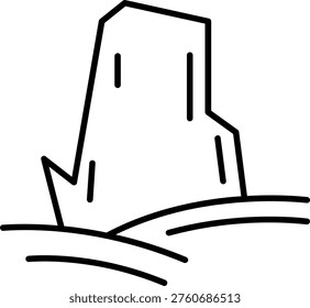 Pico Cao Art vector Icon Design Illustration