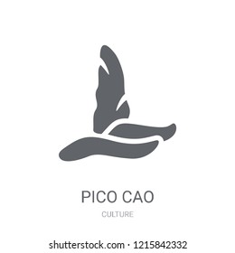 Pico cao icon. Trendy Pico cao logo concept on white background from Culture collection. Suitable for use on web apps, mobile apps and print media.