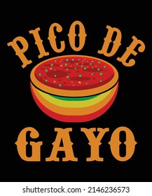 Pico De Gayo T-shirt Design