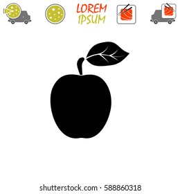 Pictogram apple icon..