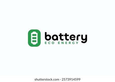 pictogram battery eco energy icon logo design vector inspiration with modern, simple and clean styles. minimalist charge eco energy symbol logo vector design template isolated on white background