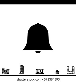 Pictogram bell icon.  