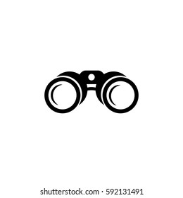 Pictogram binocular icon.