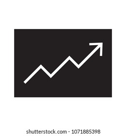 Pictogram . Black. fill. Finance Vector Flat Icon or Button
