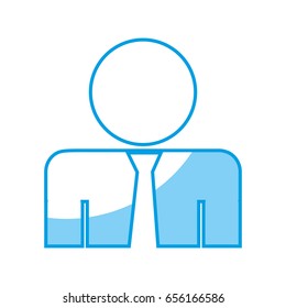 pictogram businessman icon