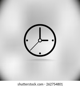 Pictogram of clock