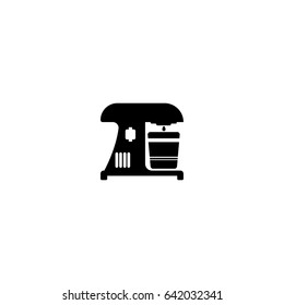 Pictogram coffee maker icon. Black icon on white background.