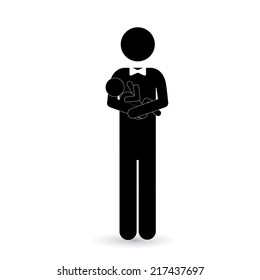 Pictogram design over white background, vector illustration