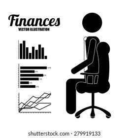 Pictogram design over white background, vector illustration
