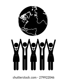 Pictogram design over white background, vector illustration