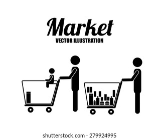 Pictogram design over white background, vector illustration