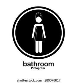 Pictogram design over white background, vector illustration