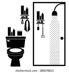 Pictogram design over white background, vector illustration