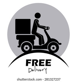 Pictogram design over white background, vector illustration
