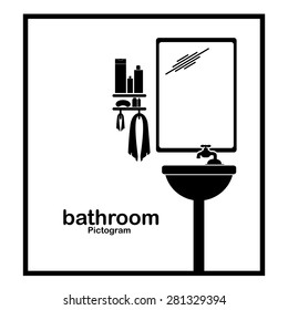 Pictogram design over white background, vector illustration