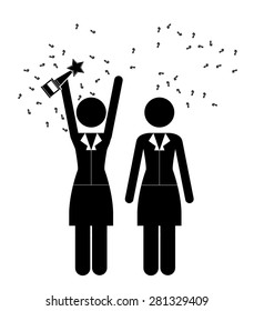 Pictogram design over white background, vector illustration