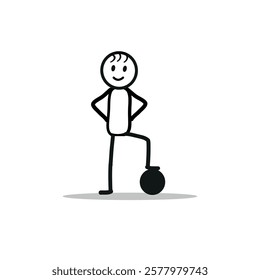  pictogram of a human figure, silhouette, football player with a ball, healthy lifestyle