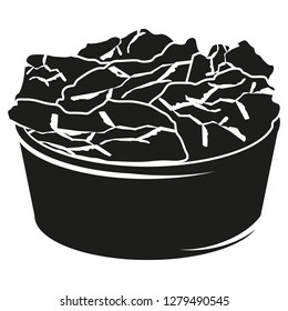 Pictogram Icon Chickenwings for the creative use in graphic design
