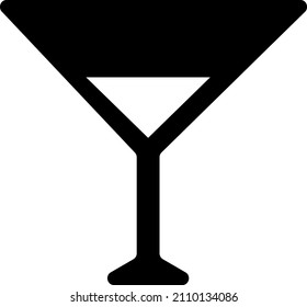 Pictogram illustration of cocktail liqueur