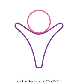pictogram  male  vector illustration