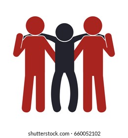 pictogram man design