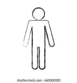 pictogram man design