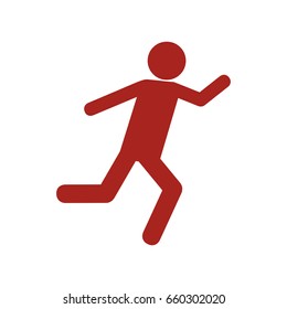 pictogram man design