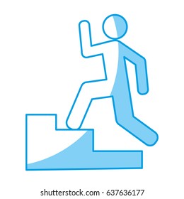 pictogram man icon