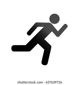 pictogram man icon