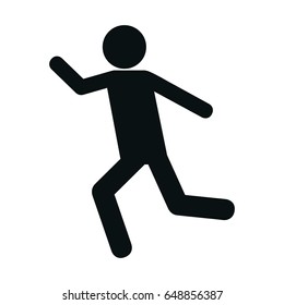 pictogram man icon