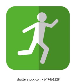 pictogram man icon